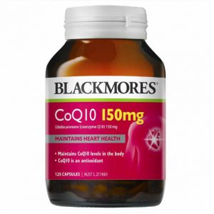 Blackmores CoQ10 150mg 125 Capsules Exclusive Size