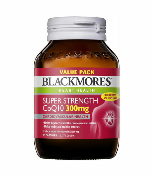 Blackmores Super Strength CoQ10 300mg 90 Tablets Exclusive Size