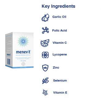 Menevit 90 Tablets Key Ingredients