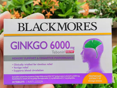 Thuốc bổ não Ginkgo Blackmores