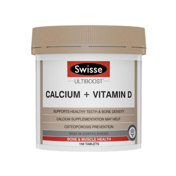 Swisse Ultiboost Canxi + Vitamin D