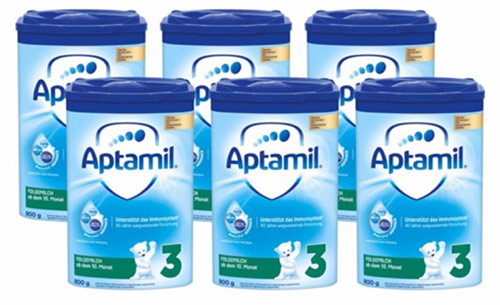 Sữa Aptamil Đức số 3 cho trẻ mấy tháng