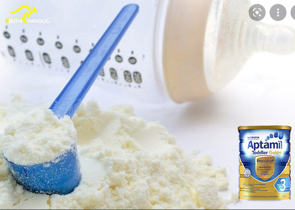 Cách pha sữa aptamil gold