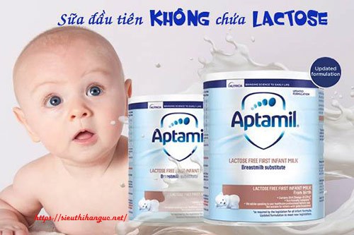 Sữa Aptamil Lactose Free anh