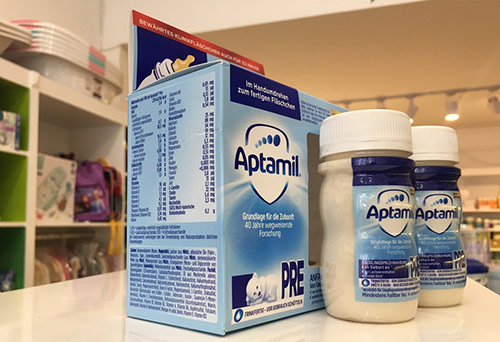 Sữa aptamil pha sẵn dạng nước