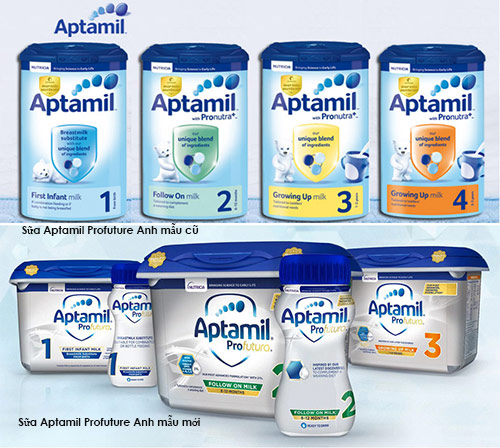 Sữa Aptamil Proture Anh mẫu mới