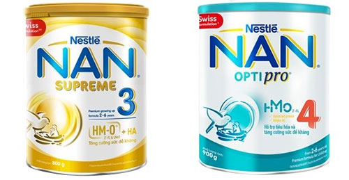 So sánh sữa Nan Supreme và Nan Optipro loại nào tốt hơn?