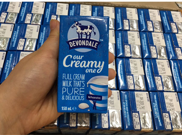  sữa Devondale hộp nhỏ 15ml