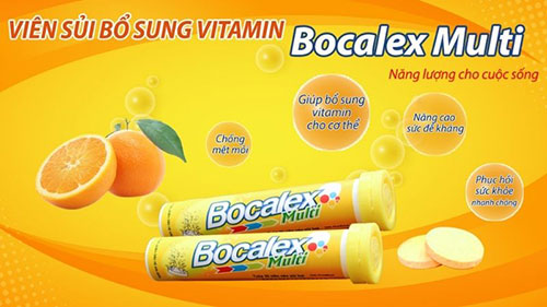 Viên sủi vitamin C Bocalex Multi