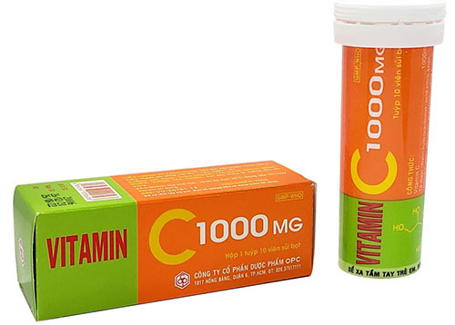 Viên sủi vitamin c 1000mg opc
